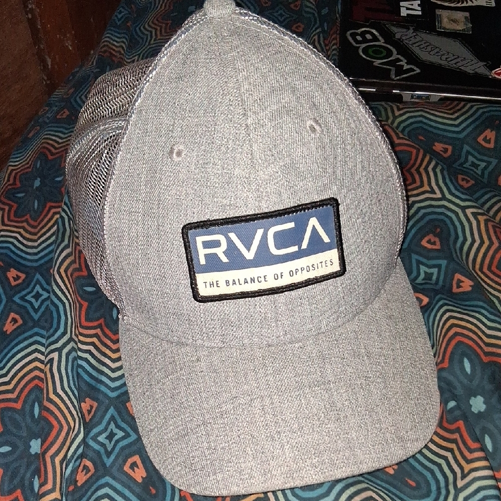 RVCA Heather Gray Cap